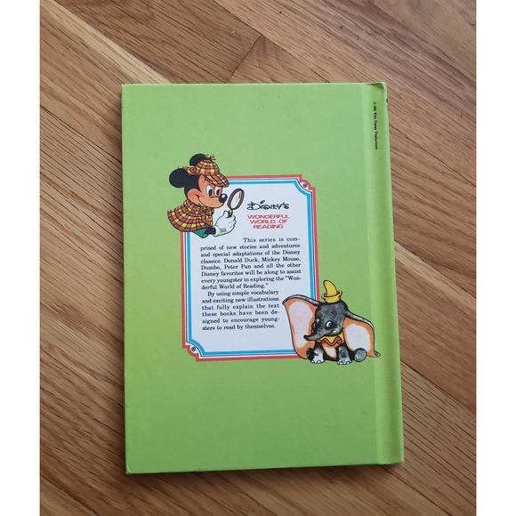 Disney’s Wonderful World of Reading Peter Pan and Wendy Hardcover 1985 Vintage - Picture 2 of 4